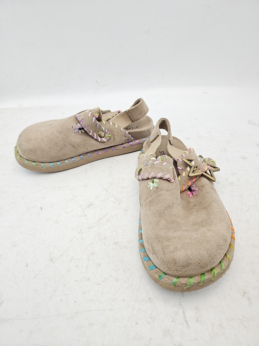 Steve Madden Star Buckle Kids Sandals